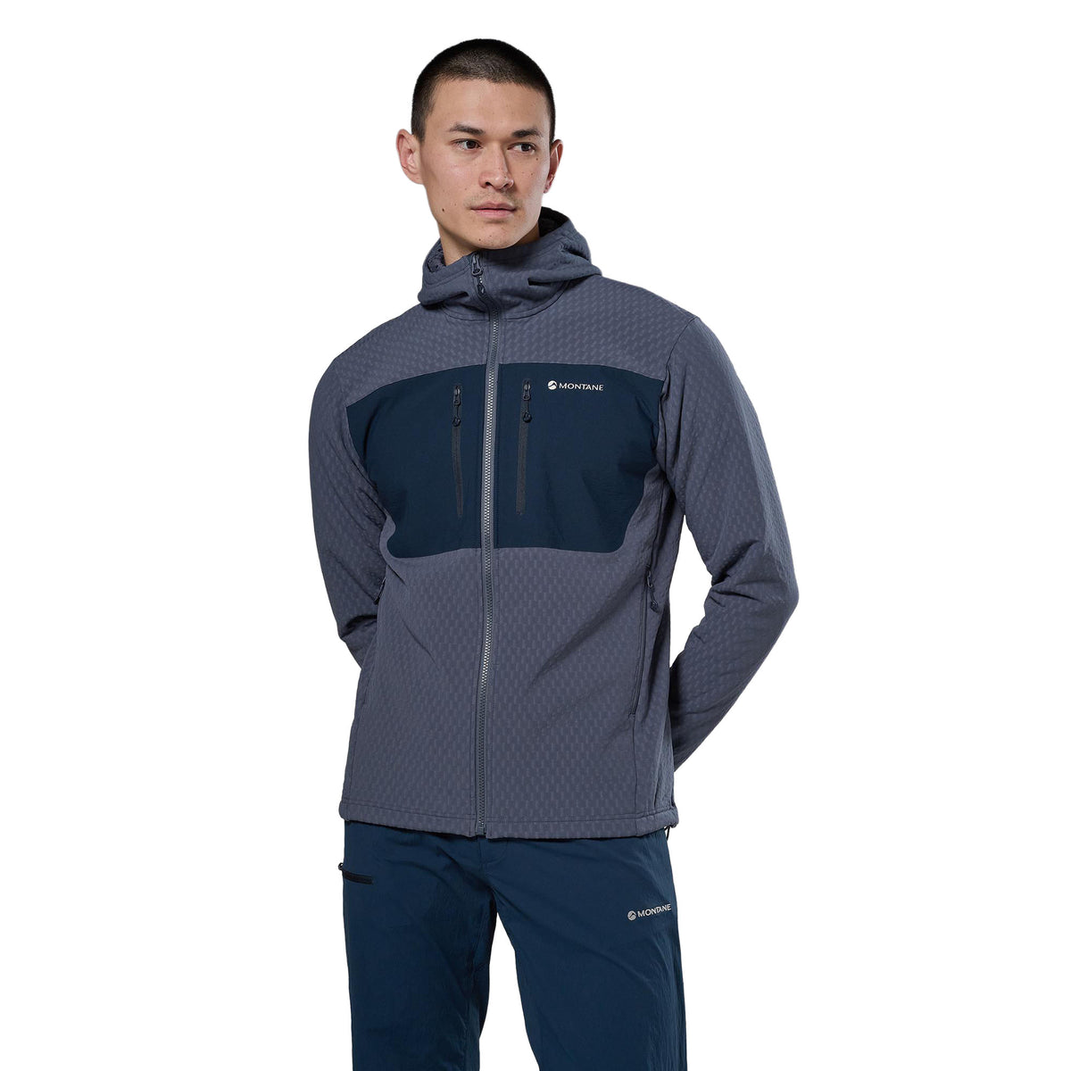 Men's Dura XT Hooded Fleece Jacket - Navy