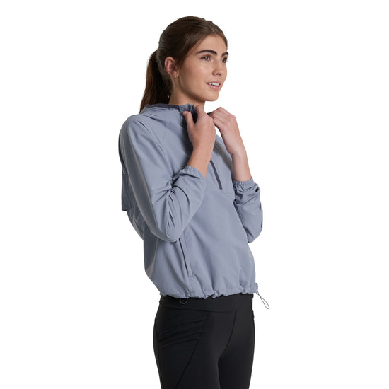 Women's Wander 1/2 Zip Softshell Jacket - Blue