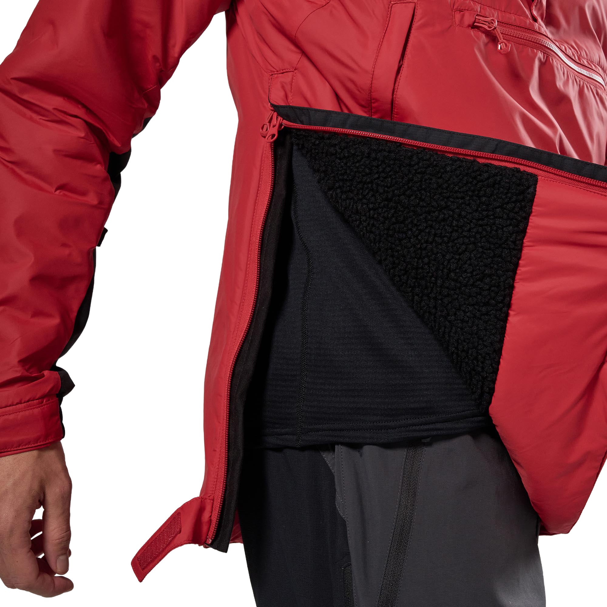 Men's Extreme Smock Jacket - Red