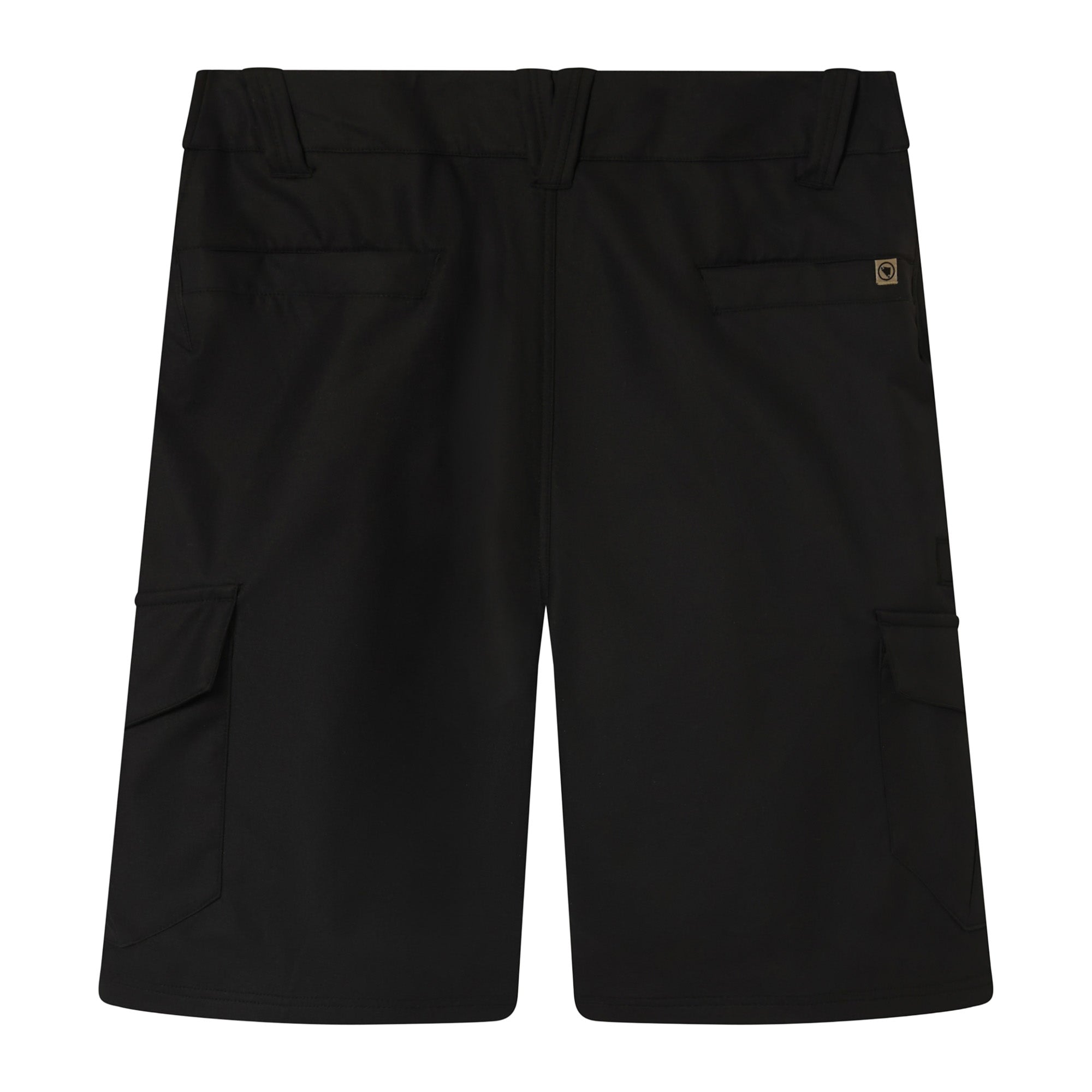 Men's Loop Cargo Shorts with Liners - Black