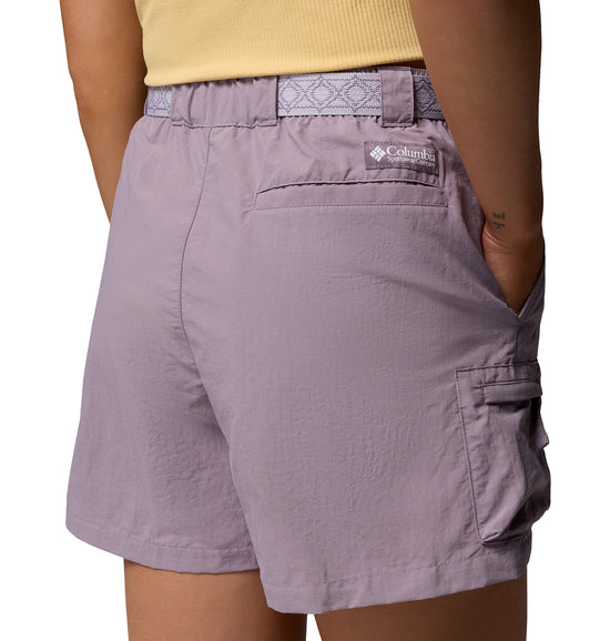 Women's Sequoia Grove Woven Walking Shorts - Purple