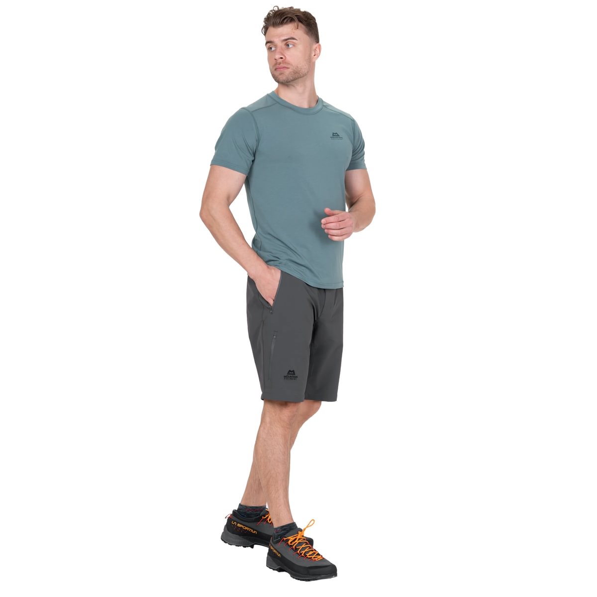 Men's Ibex Mountain Shorts - Grey