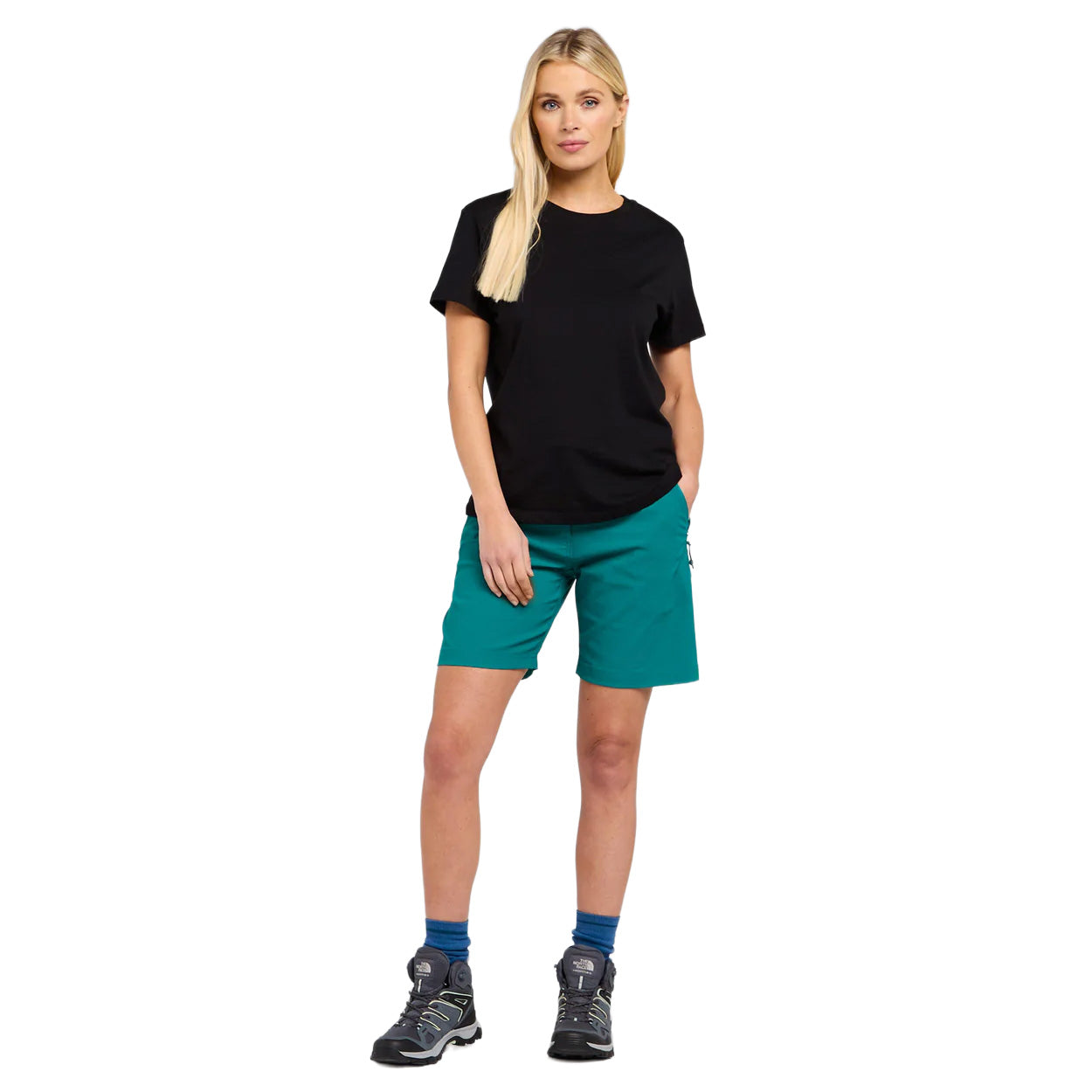 Women's Stretch Shorts - Teal