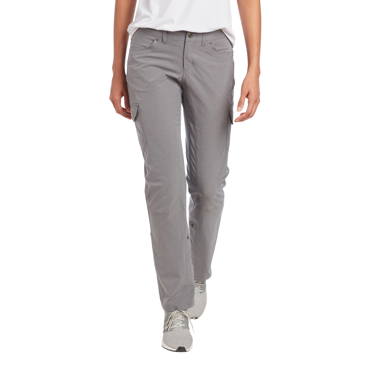 Women's Freeflex Roll-Up Pants - Regular - Grey