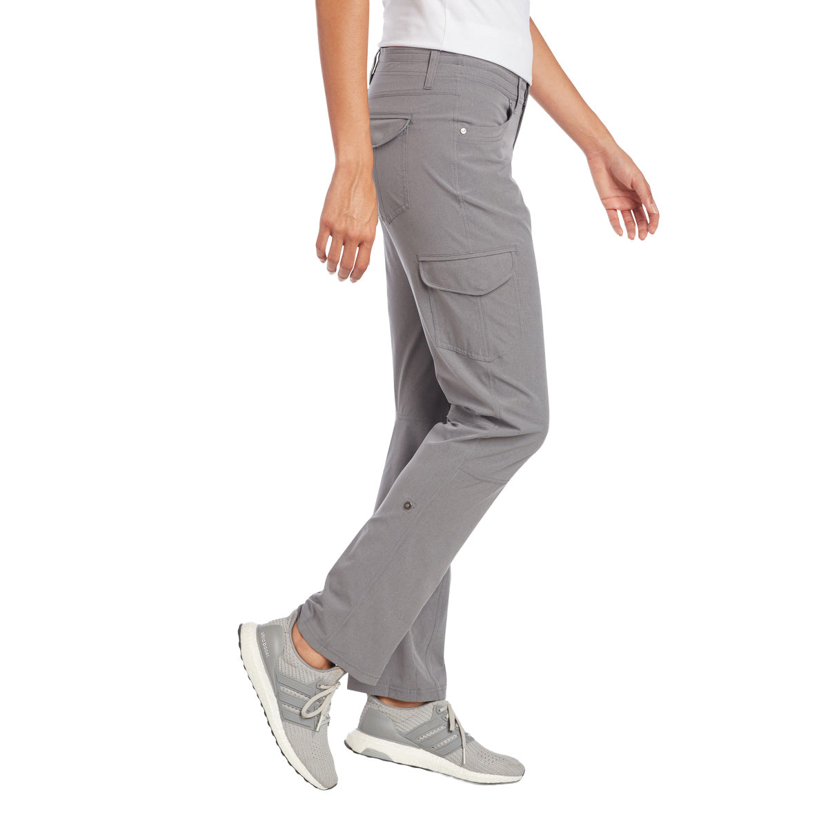 Women's Freeflex Roll-Up Pants - Regular - Grey