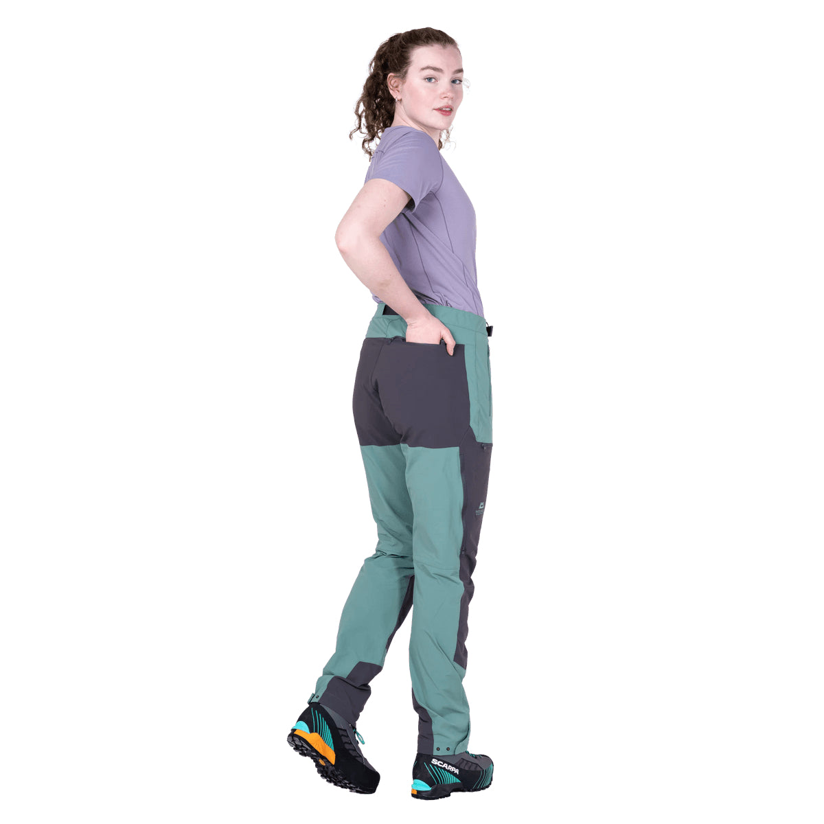 Women's Chamois Alpine Pants - Regular - Green