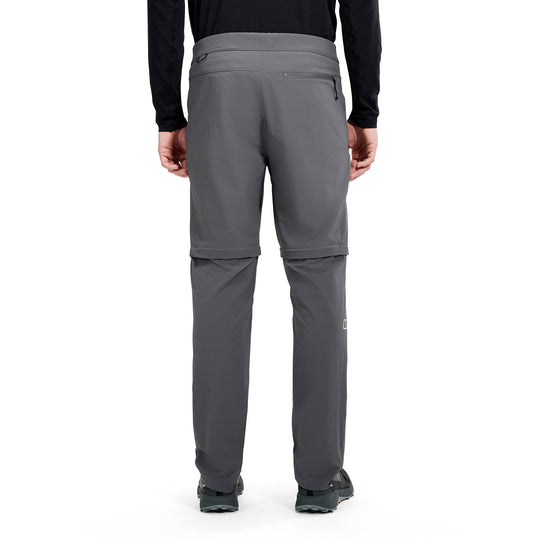 Men's Trail-Explorer Zip Off Pants - Regular - Grey