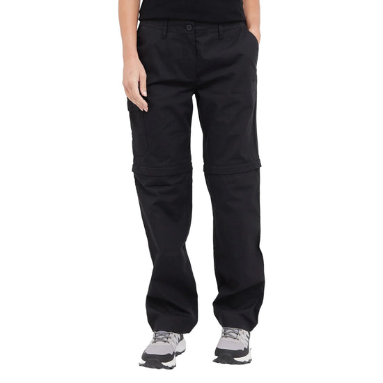 Women's Ramble II Convertible Trousers - Regular - Black