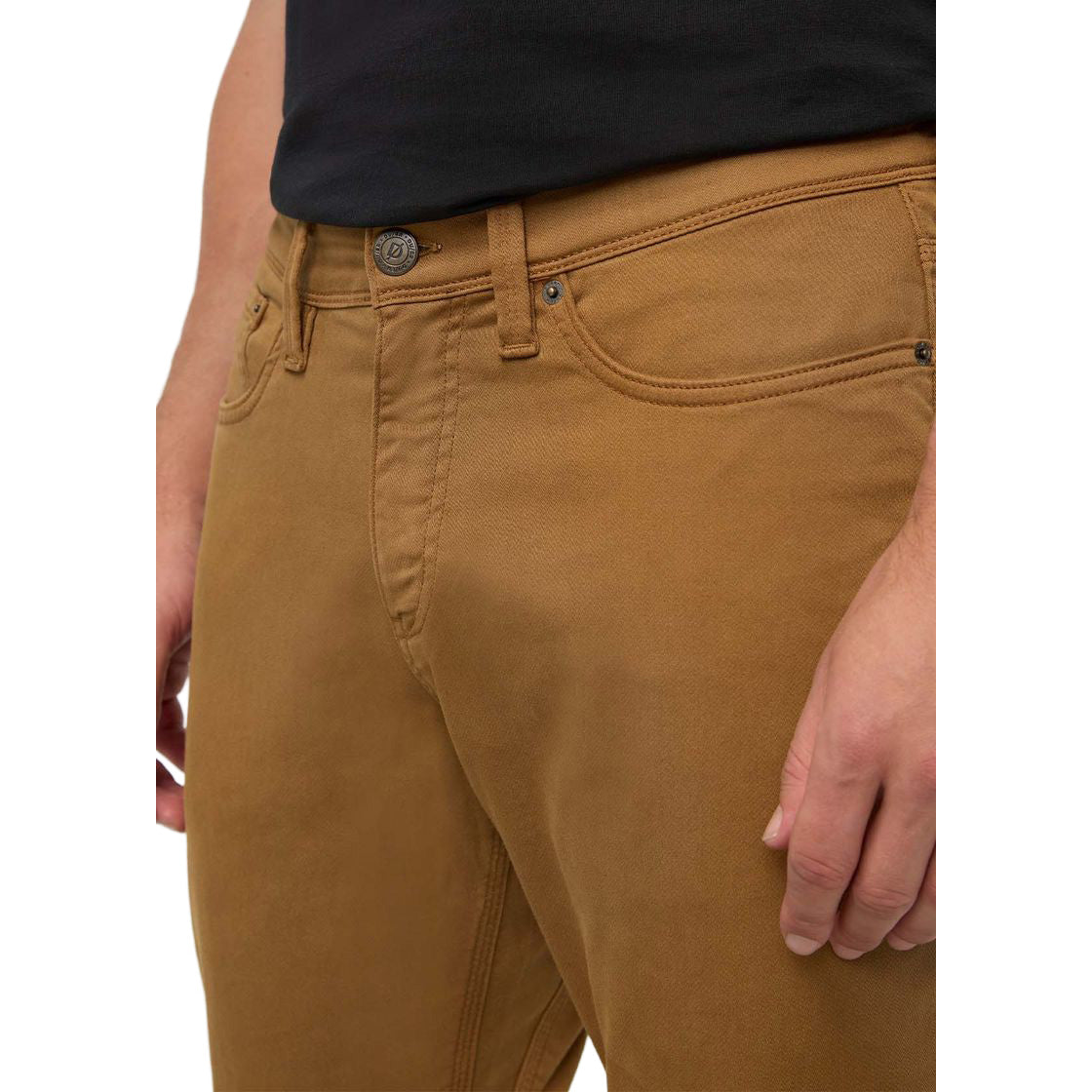 Men's No Sweat Athletic Taper Pants - Regular - Brown