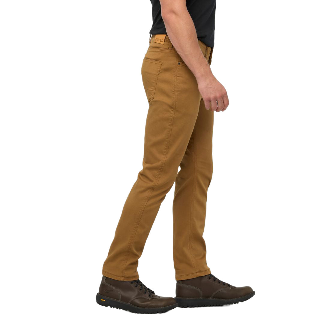 Men's No Sweat Athletic Taper Pants - Regular - Brown