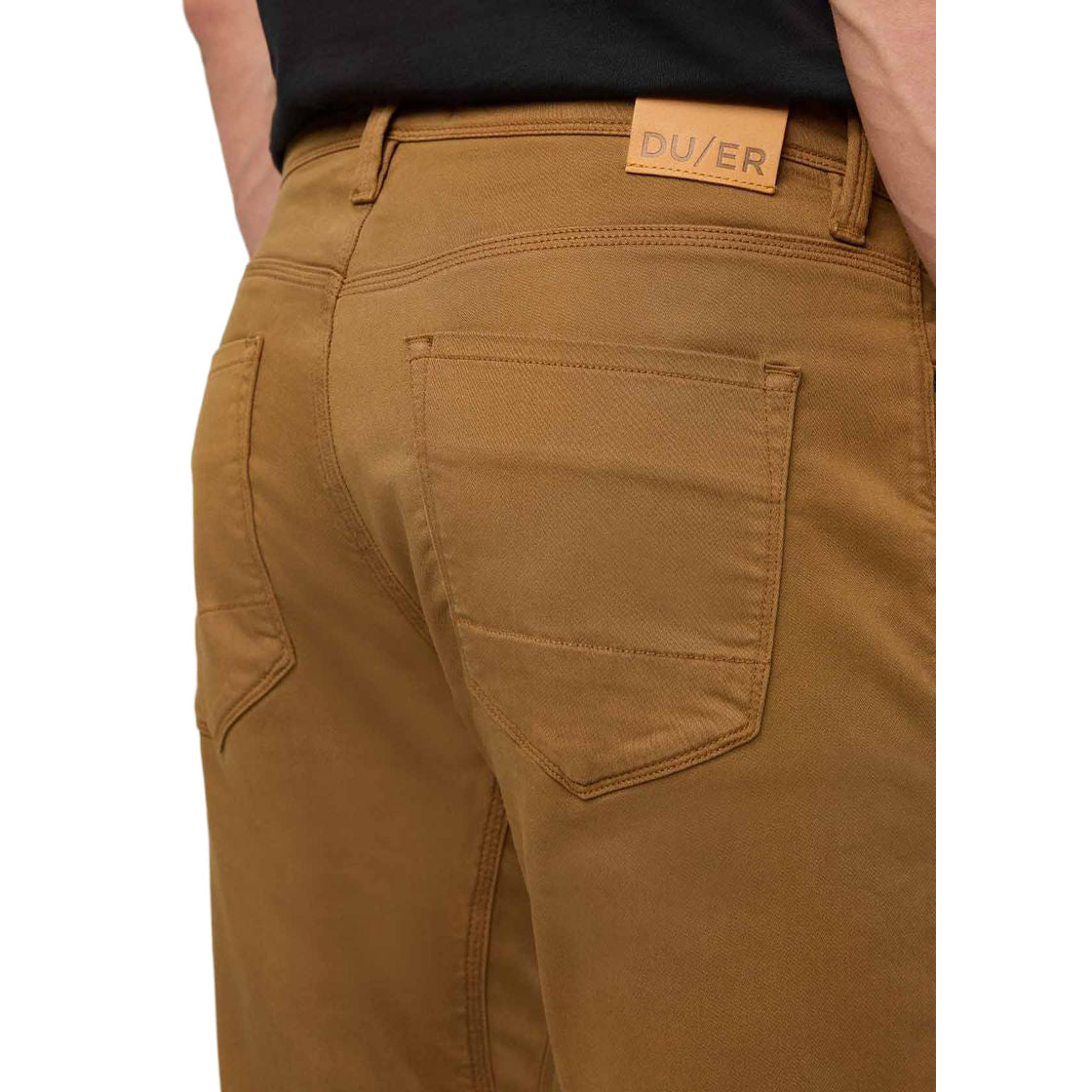 Men's No Sweat Athletic Taper Pants - Regular - Brown