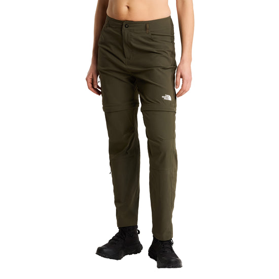 Women's Exploration Convertible Trousers - Regular - Green
