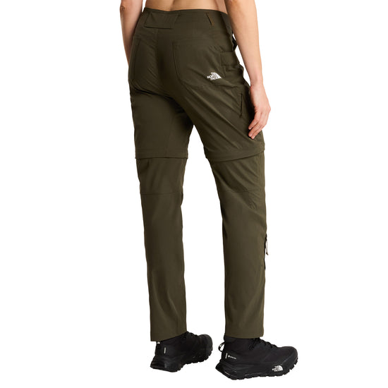 Women's Exploration Convertible Trousers - Regular - Green
