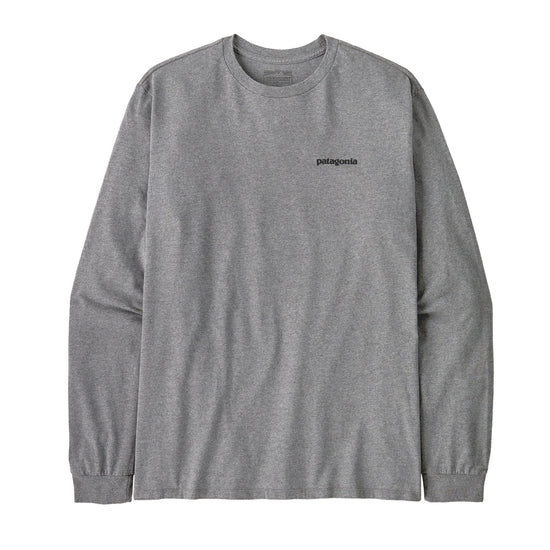 Men's Long-Sleeved P6 Logo Responsibili-Tee® T-Shirt - Grey