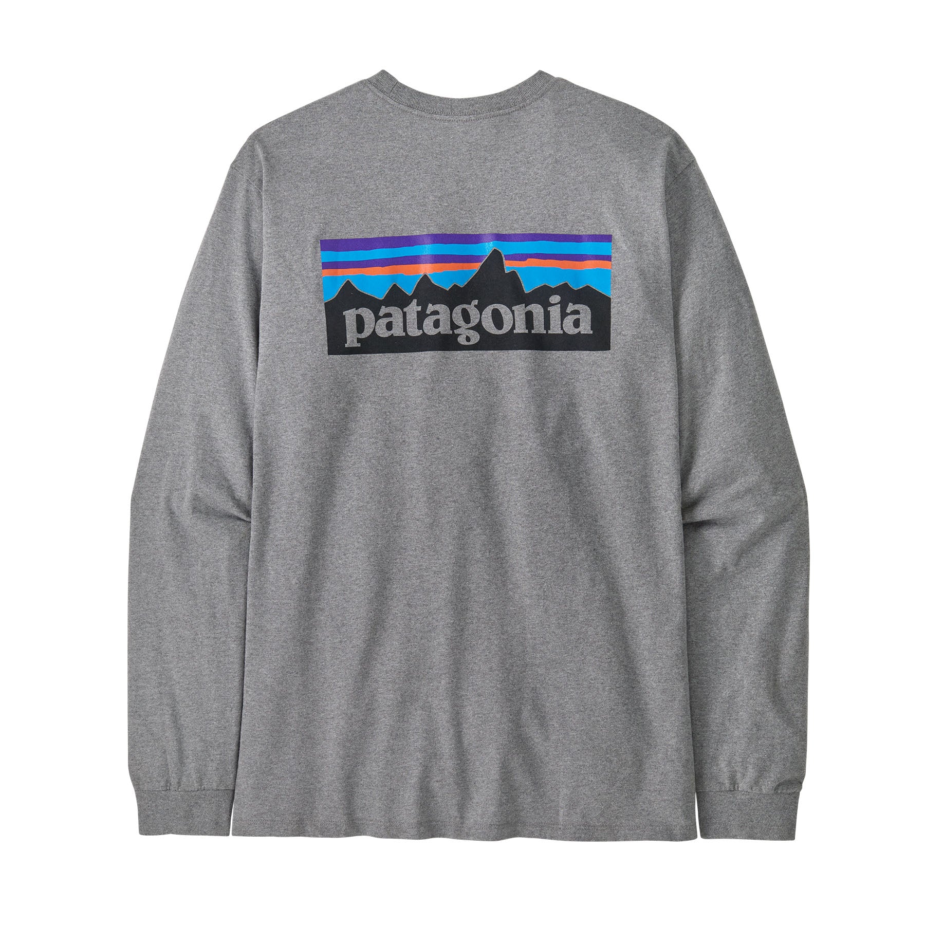 Men's Long-Sleeved P6 Logo Responsibili-Tee® T-Shirt - Grey