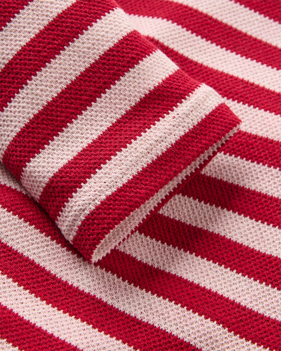 Women's Panorama Striped Long-Sleeve T-Shirt - Red / White