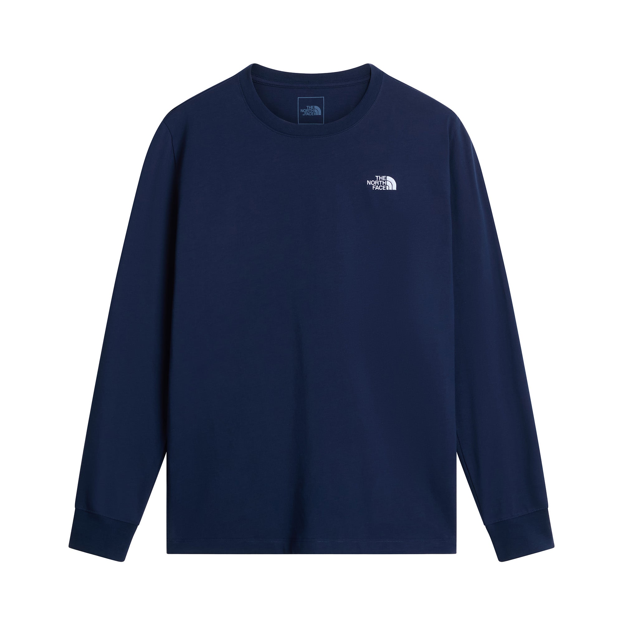 Men's Evolution Simple Dome Regular Long-Sleeve T-Shirt - Navy