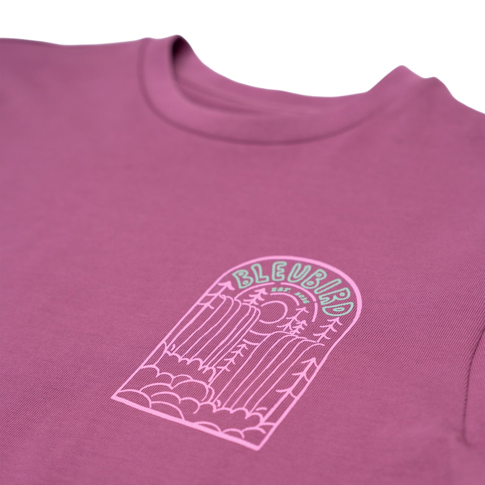 Women's Cascade Cropped T-Shirt - Pink