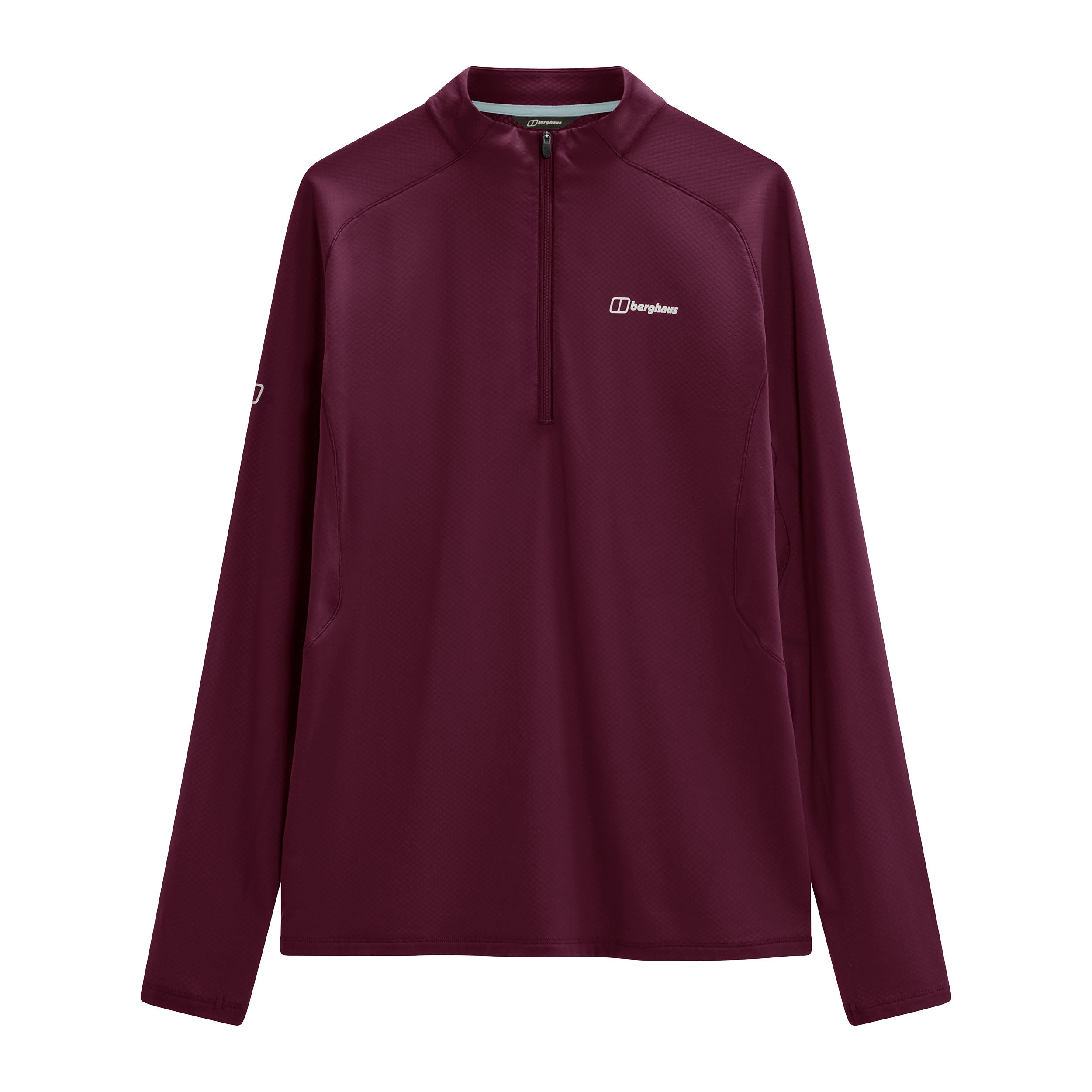 Women's Theralite Half Zip Long-Sleeve Tech T-Shirt - Purple