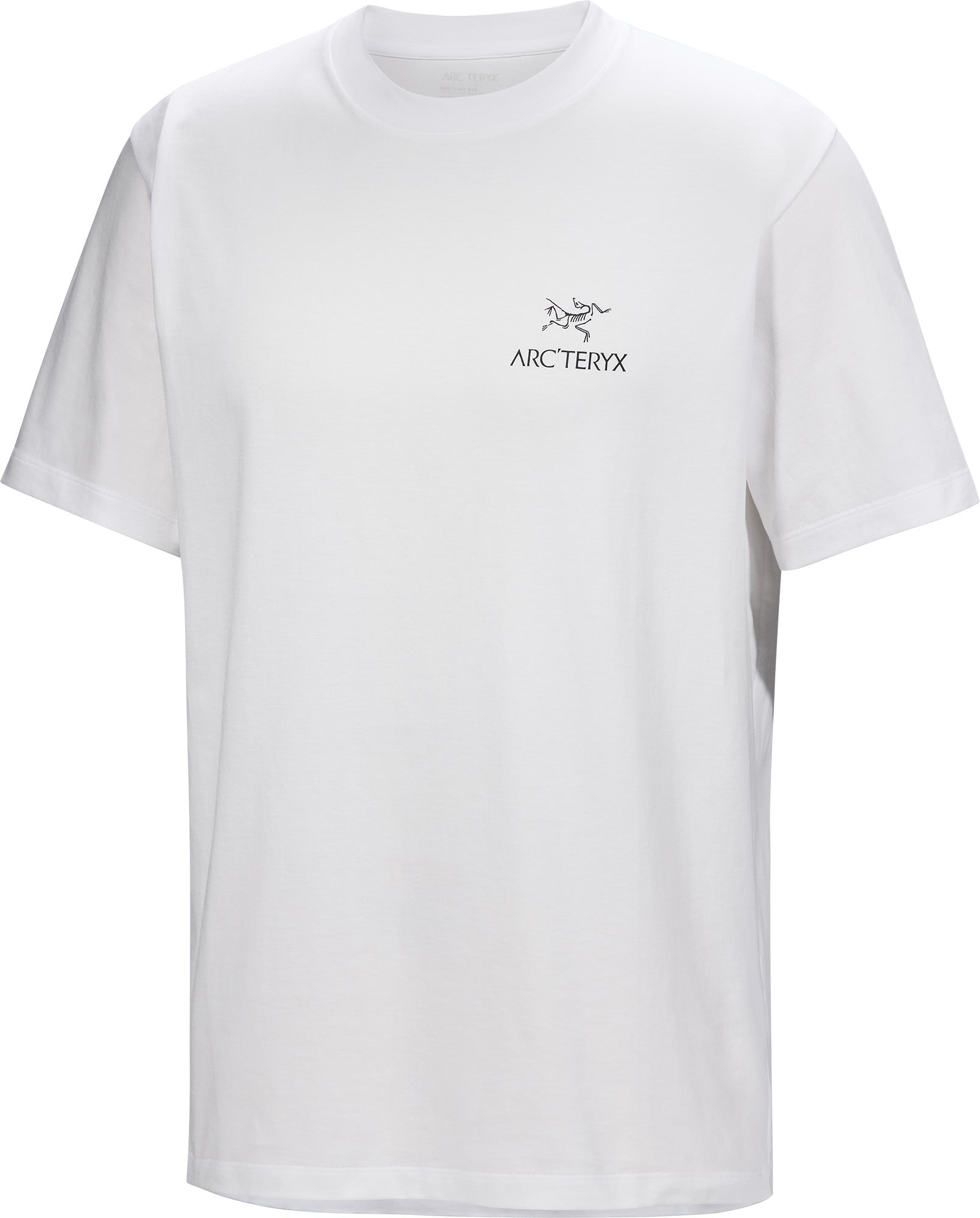 Men's Kragg SL Cotton Bird Word Short-Sleeve T-Shirt - White Light / Black