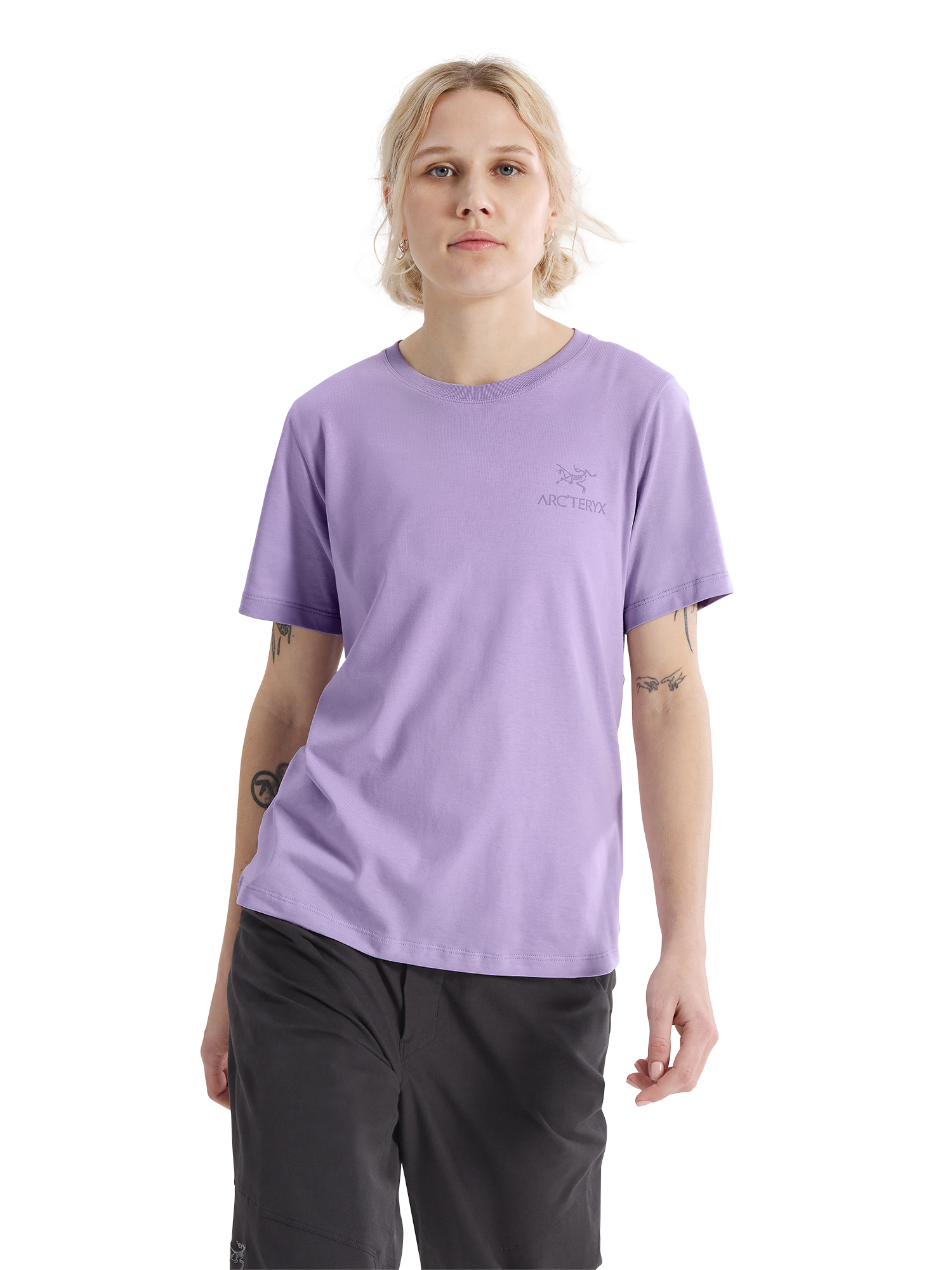 Women's Kragg SL Cotton Emblem T-Shirt - Mallow