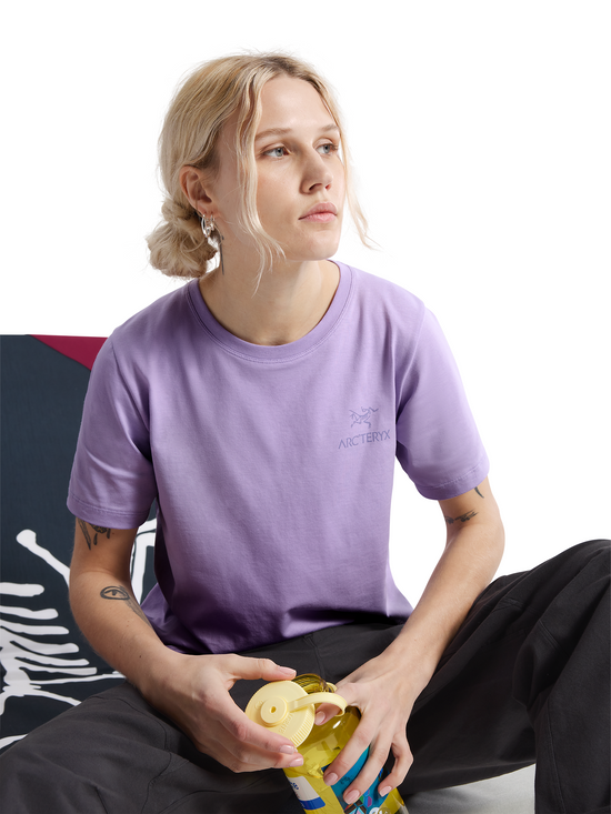 Women's Kragg SL Cotton Emblem T-Shirt - Mallow