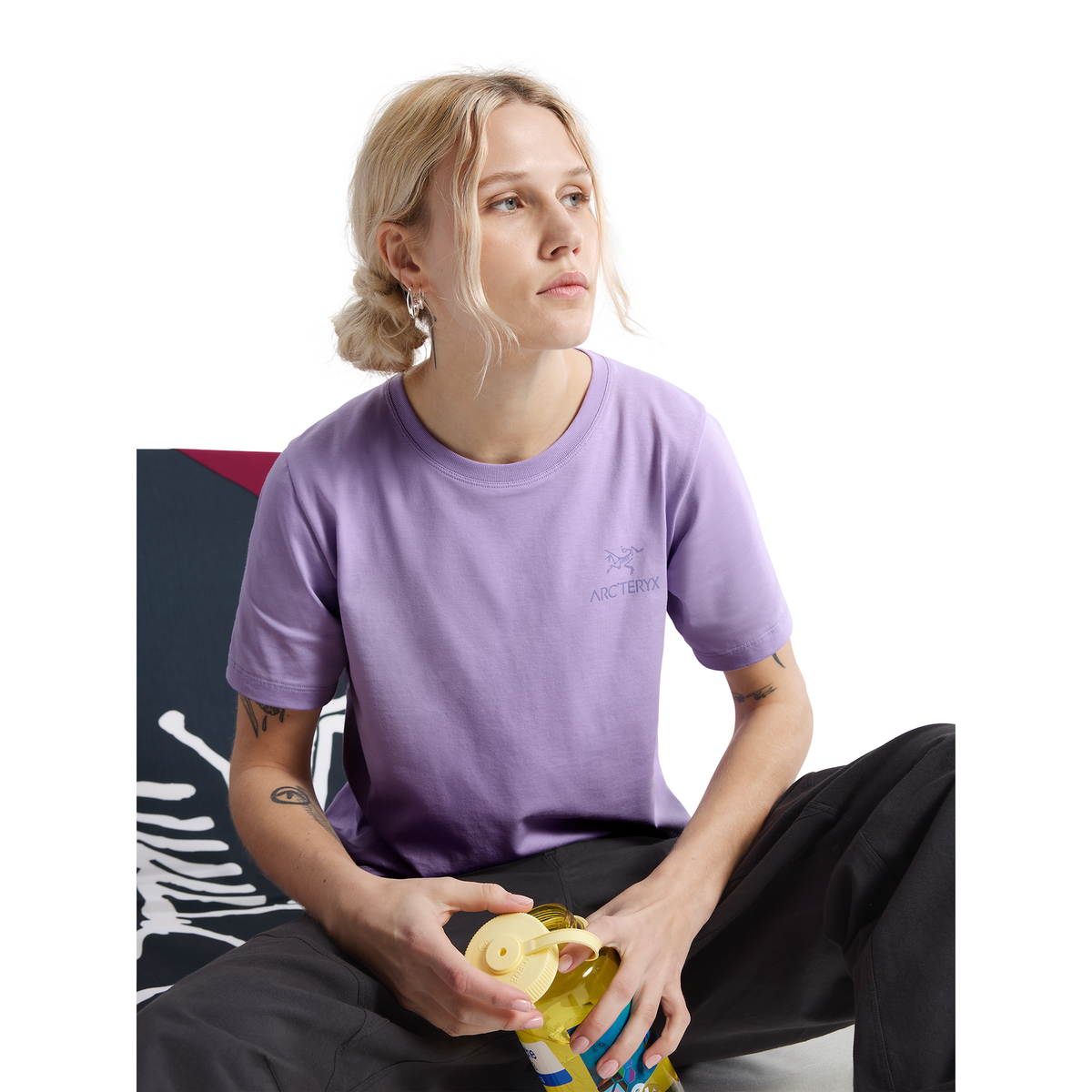 Women's Kragg SL Cotton Emblem T-Shirt - Mallow