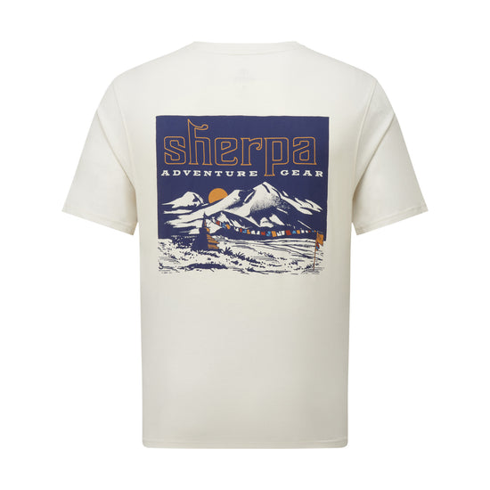 Men's Jutnu Himalayan T-Shirt - Cream