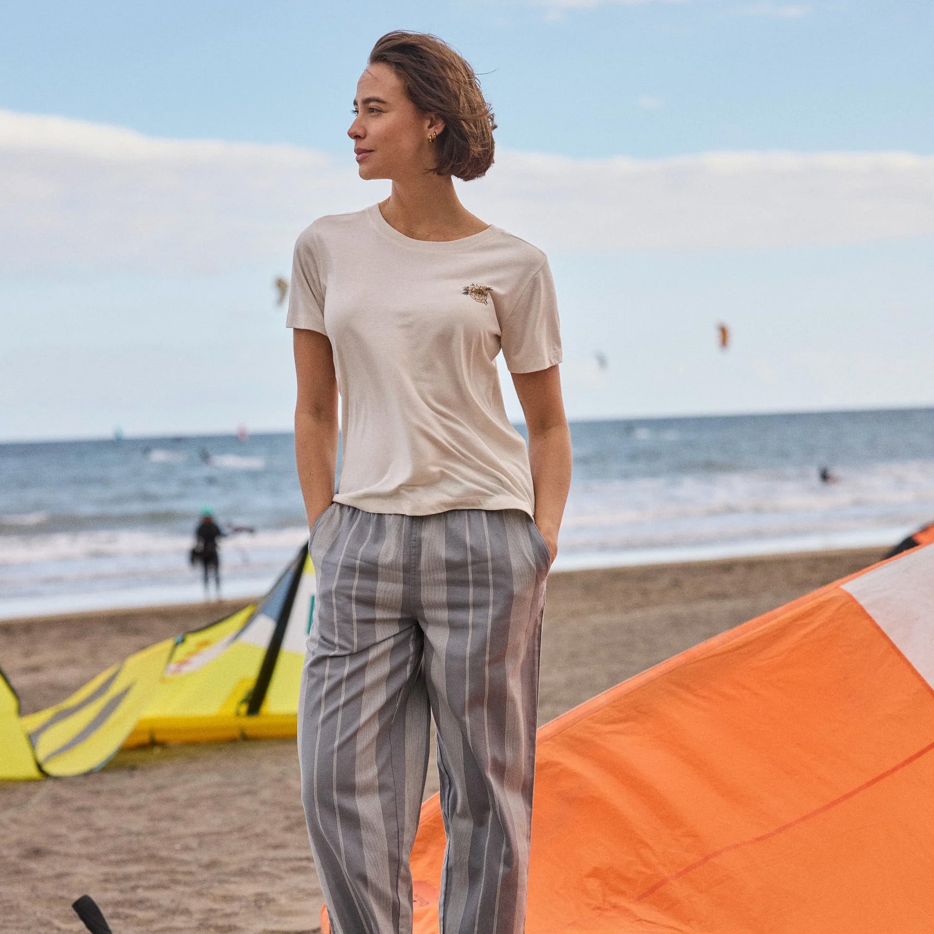 Women's Bali Mountain T-Shirt - Cream