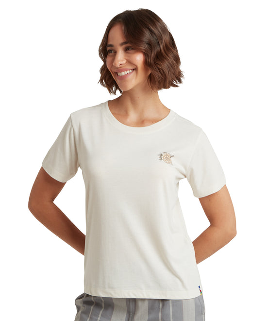 Women's Bali Mountain T-Shirt - Cream