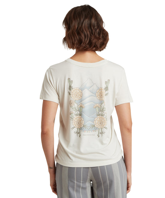 Women's Bali Mountain T-Shirt - Cream