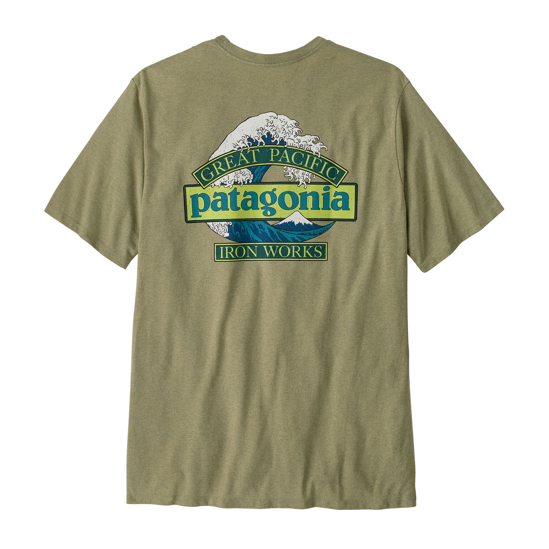 Men's Great Waves Responsibili-Tee® T-Shirt - Green
