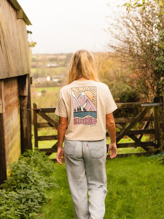 Women's Solace Cropped T-Shirt - Cream