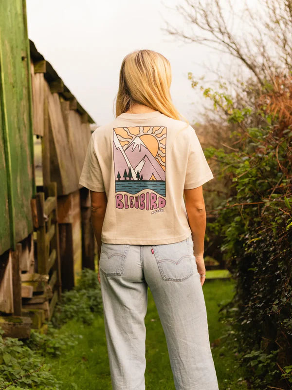 Women's Solace Cropped T-Shirt - Cream