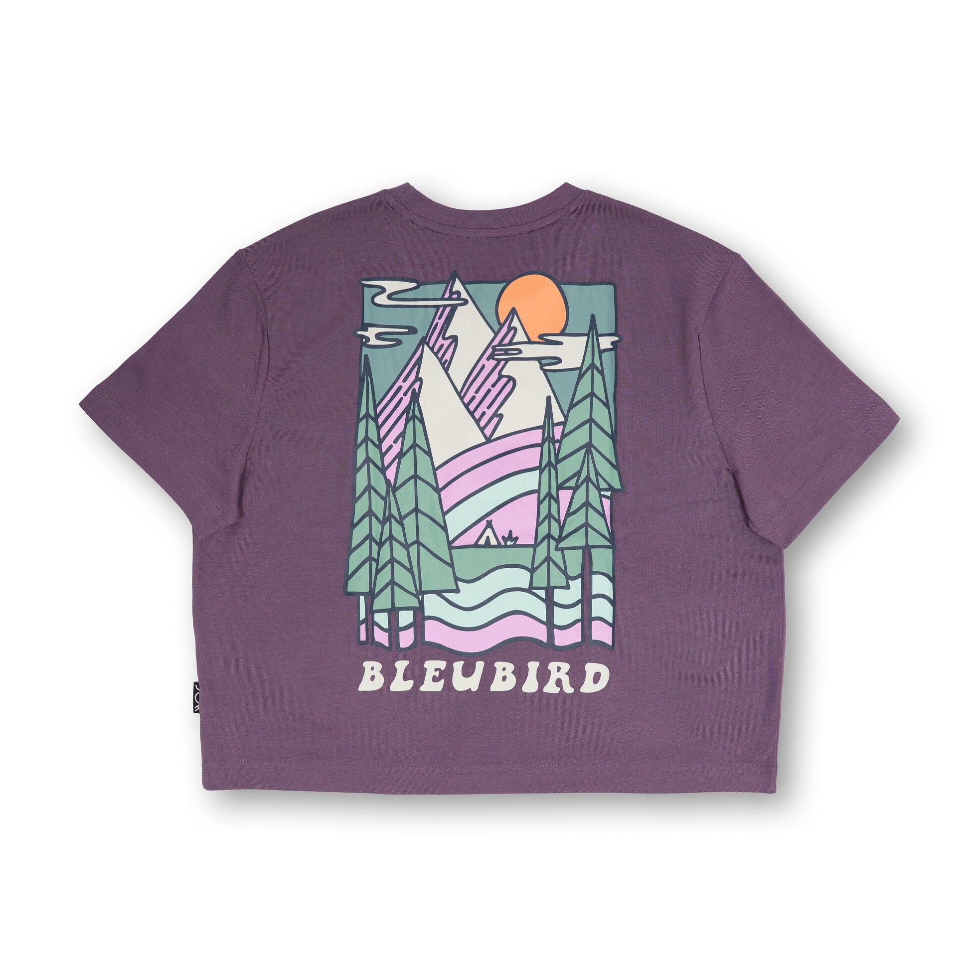 Women's Trailhead Cropped T-Shirt - Purple