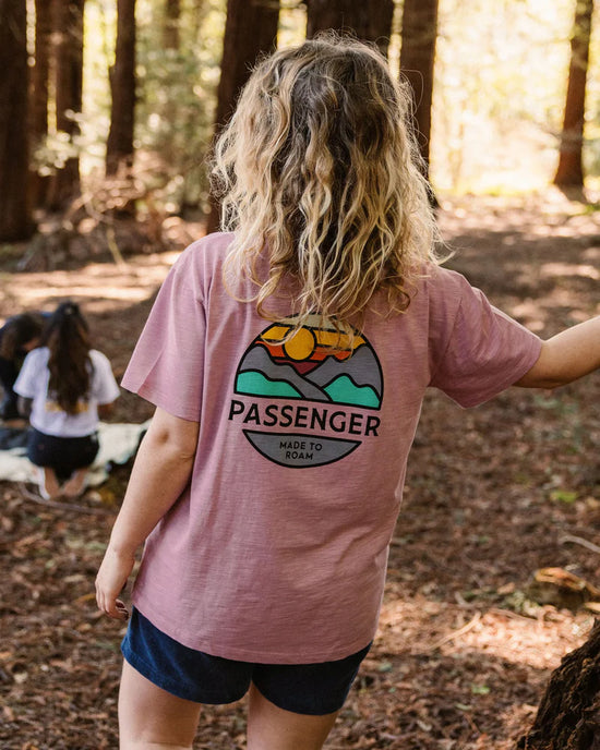Women's Laidback Cotton T-Shirt - Pink