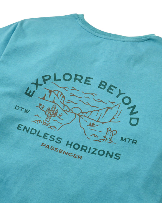 Men's Horizons T-Shirt - Blue