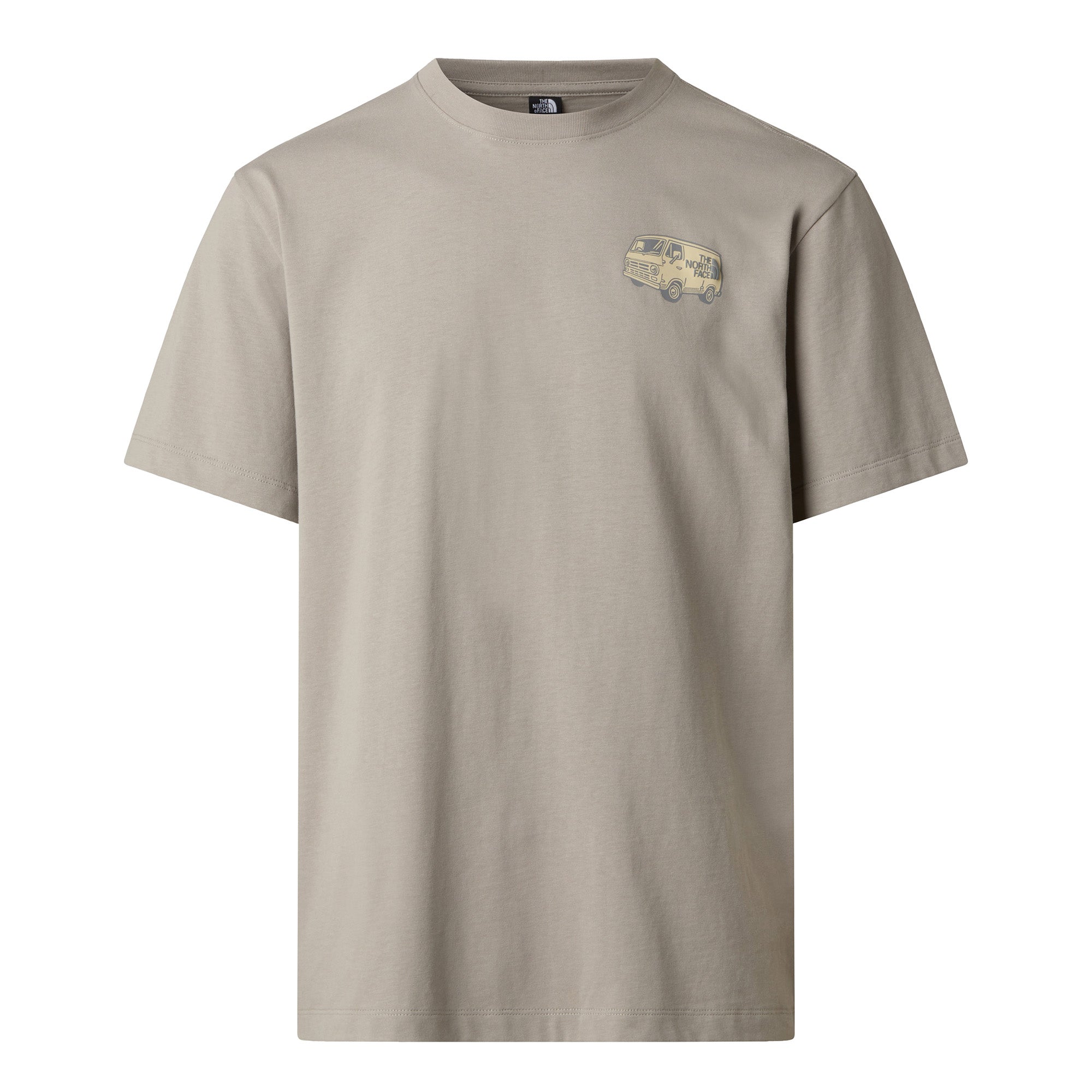 Men's Van Life Relaxed Graphic T-Shirt - Beige