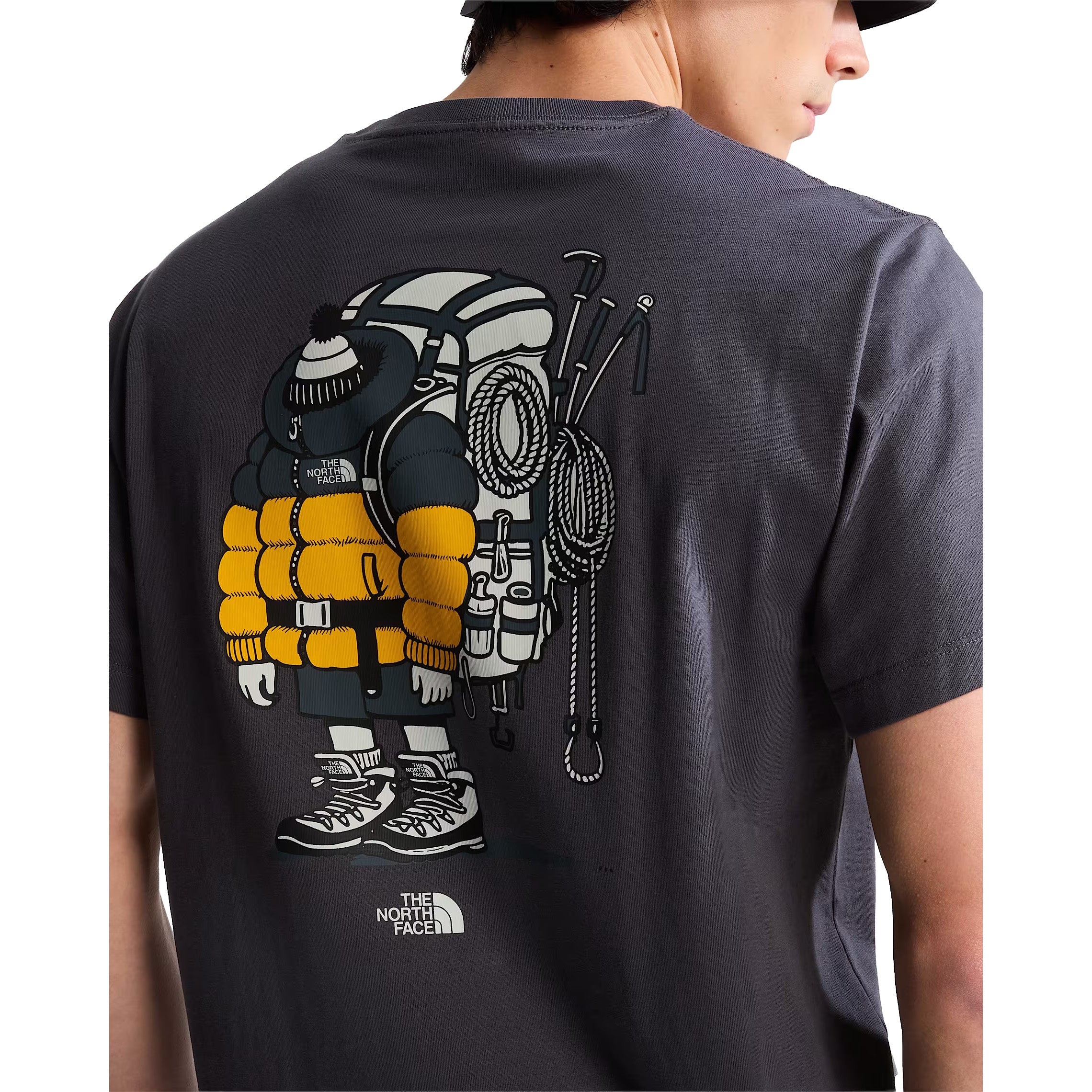 Men's Gear Up Get Out Relaxed Graphic T-Shirt - Grey