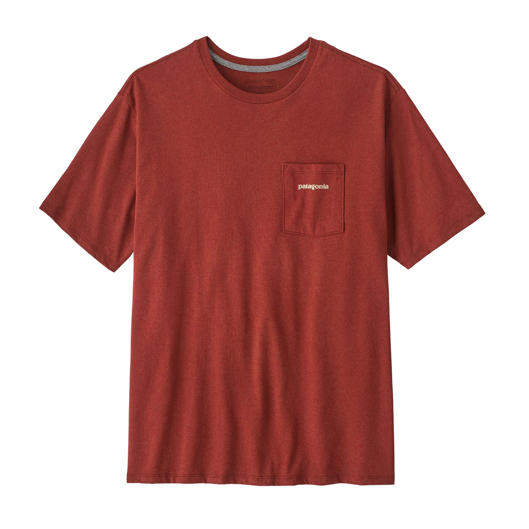 Men's Boardshort Logo Pocket Responsibili-Tee® T-Shirt - Red