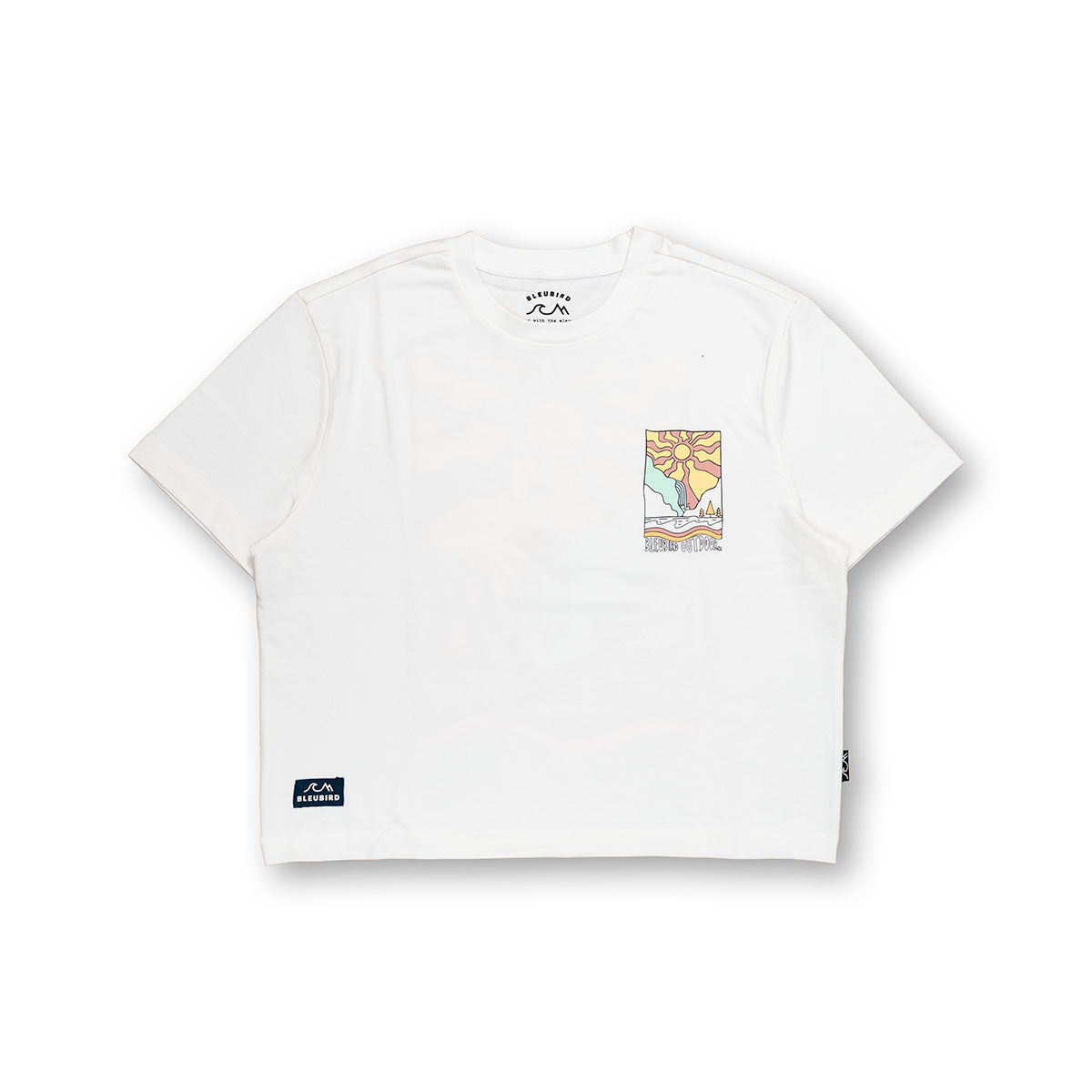 Women's Canyon Cropped T-Shirt - White