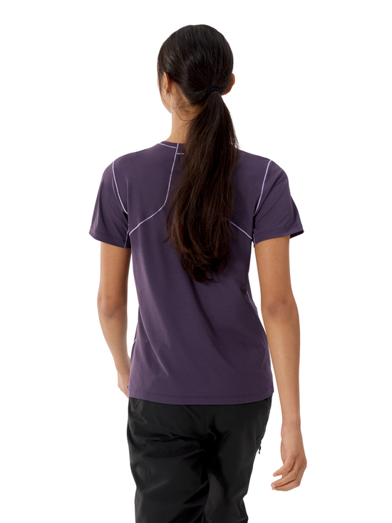 Women's Sunna Crew Neck Short-Sleeve T-Shirt - Moondrop