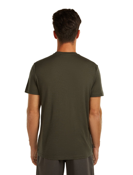 Men's 150 Tech Lite T-Shirt - Range Stripes / Green