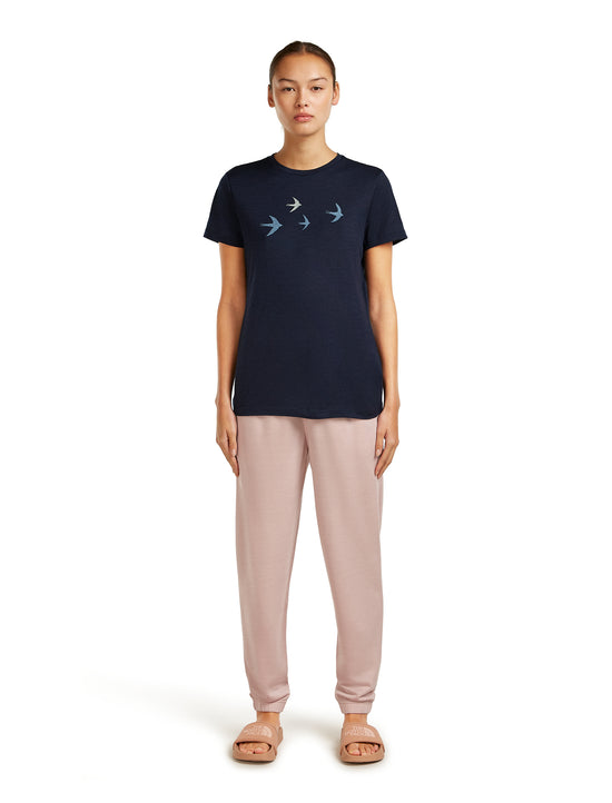 Women's 150 Tech Lite T-Shirt - Bird Transit / Navy