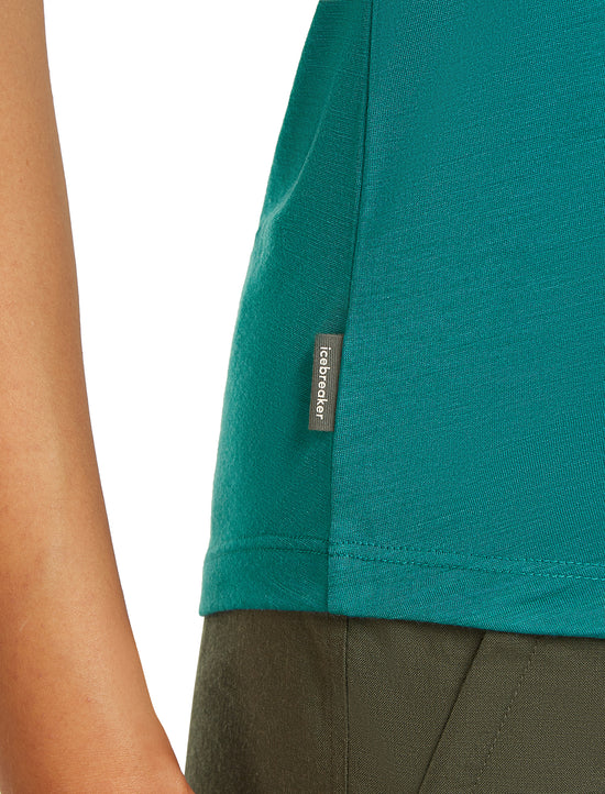 Women's Merino 125 Sphere Scoop T-Shirt - Green