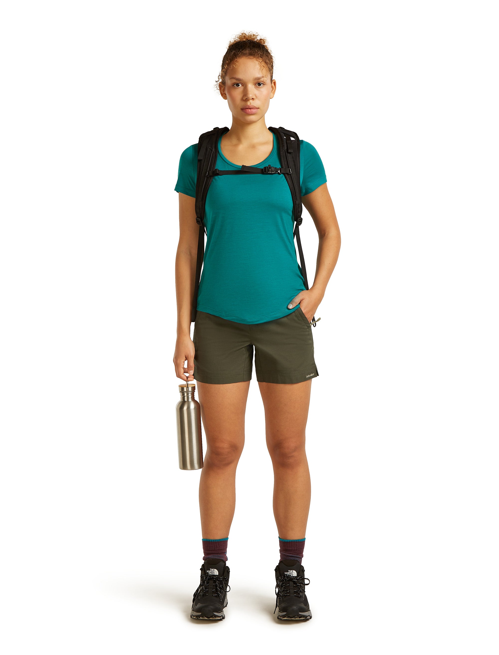 Women's Merino 125 Sphere Scoop T-Shirt - Green