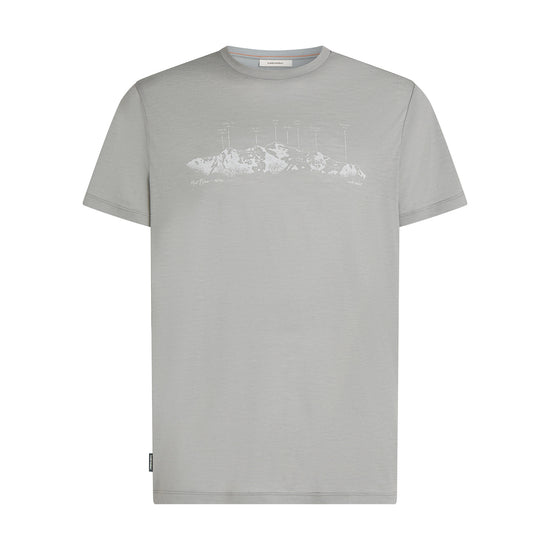 Men's 150 Tech Lite T-Shirt - The Peaks / Grey