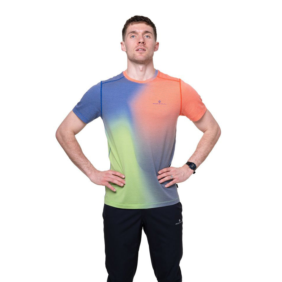 Men's Tech Golden Hour T-Shirt - Blue