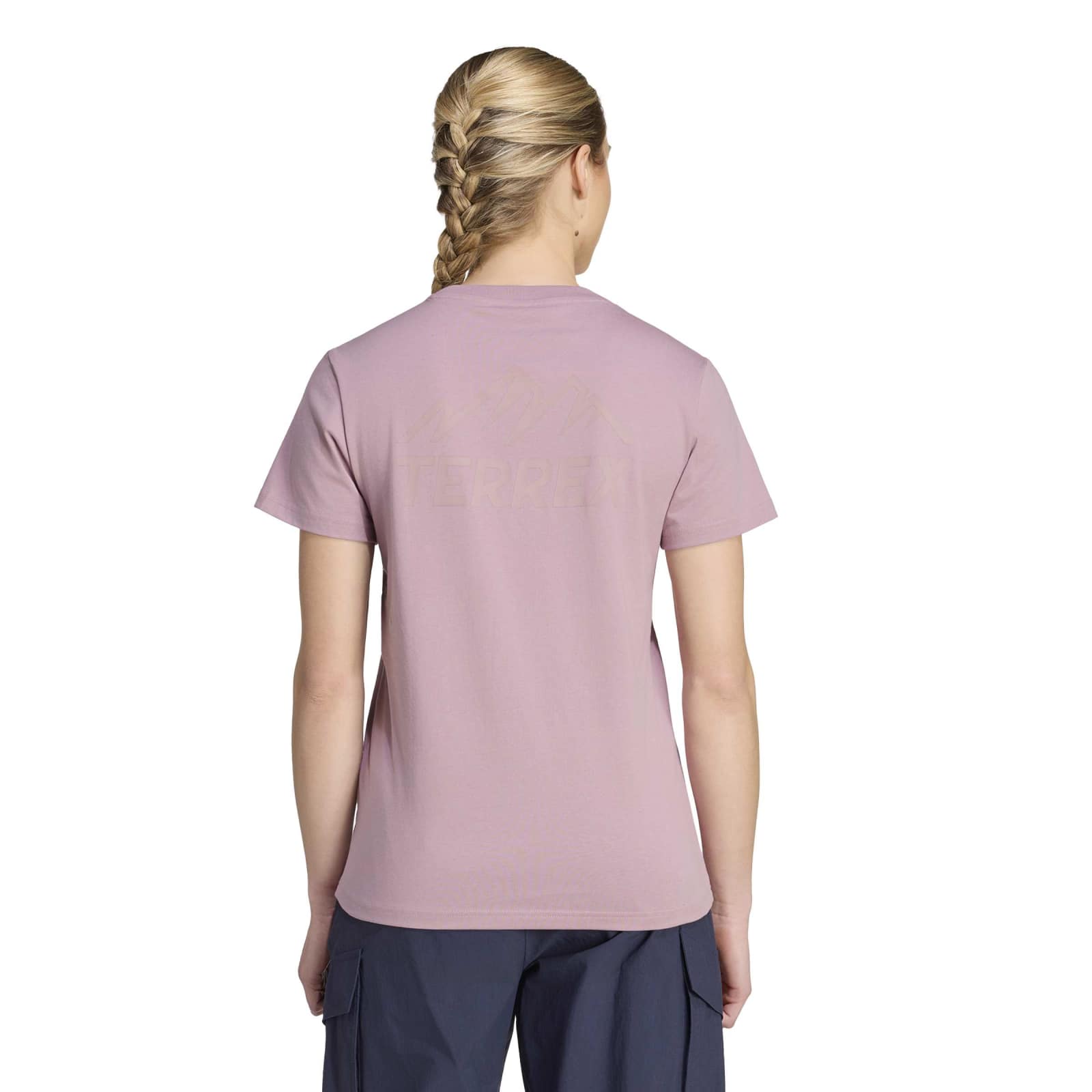Women's Mountain Graphic Short-Sleeve T-Shirt - Purple