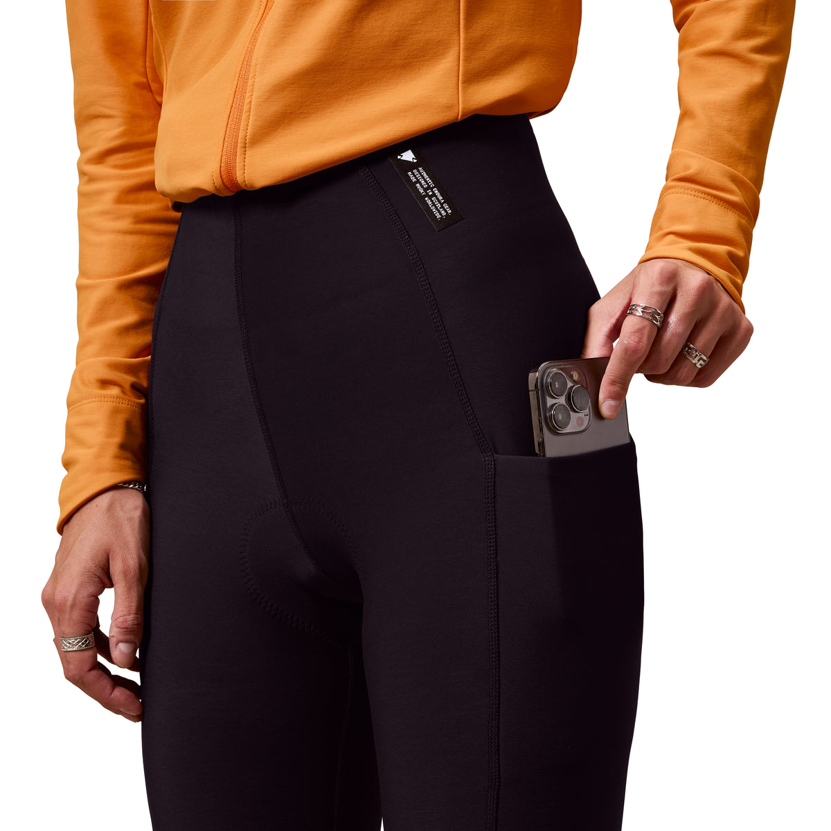 Women’s Loop Ride Thermal Tights - Black